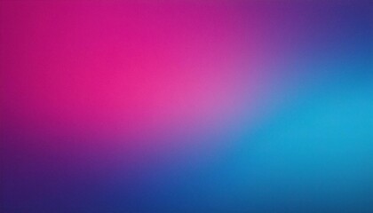 Fototapeta premium Vibrant Gradient Blur. Seamless Transition from Electric Blue to Magenta with Subtle Texture, Creating a Dynamic and Abstract Visual for Tech, Digital Art, or Modern Design Backgrounds. Banner Poster 