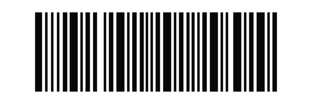 Realistic barcode. Barcode icon. black barcode icon. vector illustration eps 10.