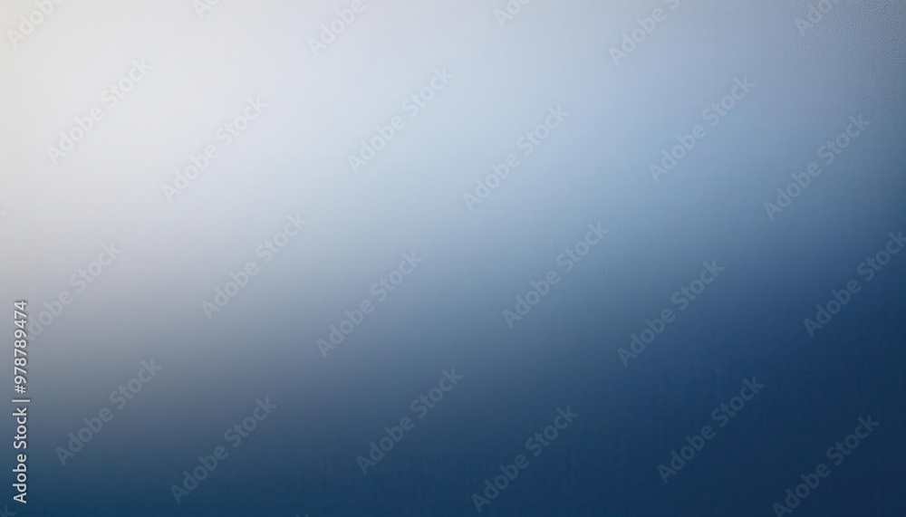 Aufkleber abstract gradient background of soft blue hues transitioning from light to dark across a wide canvas