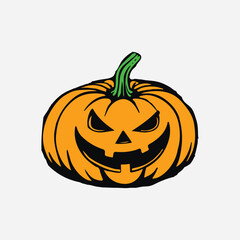 Halloween Coloring Pumpkin