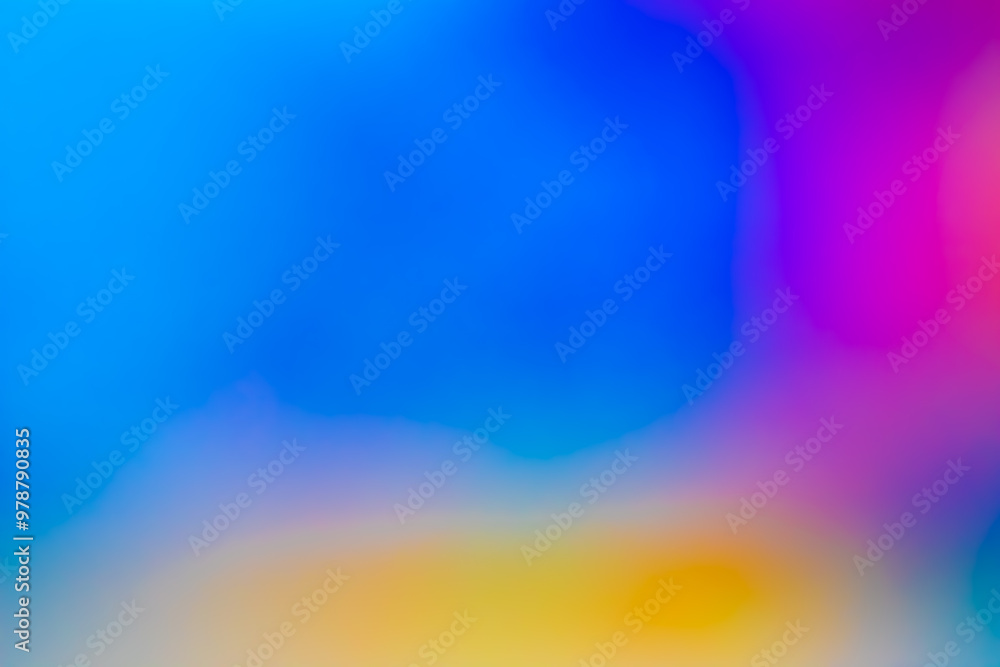 Poster abstract a soft and bright colorful gradient background