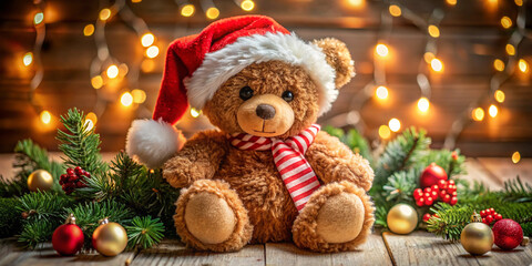 Christmas teddy bear