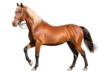Obraz premium horse on a white background