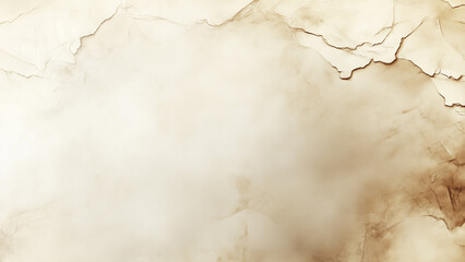 Timeless Charm: Beige and Brown Marble with Cracked Parchment Edge
