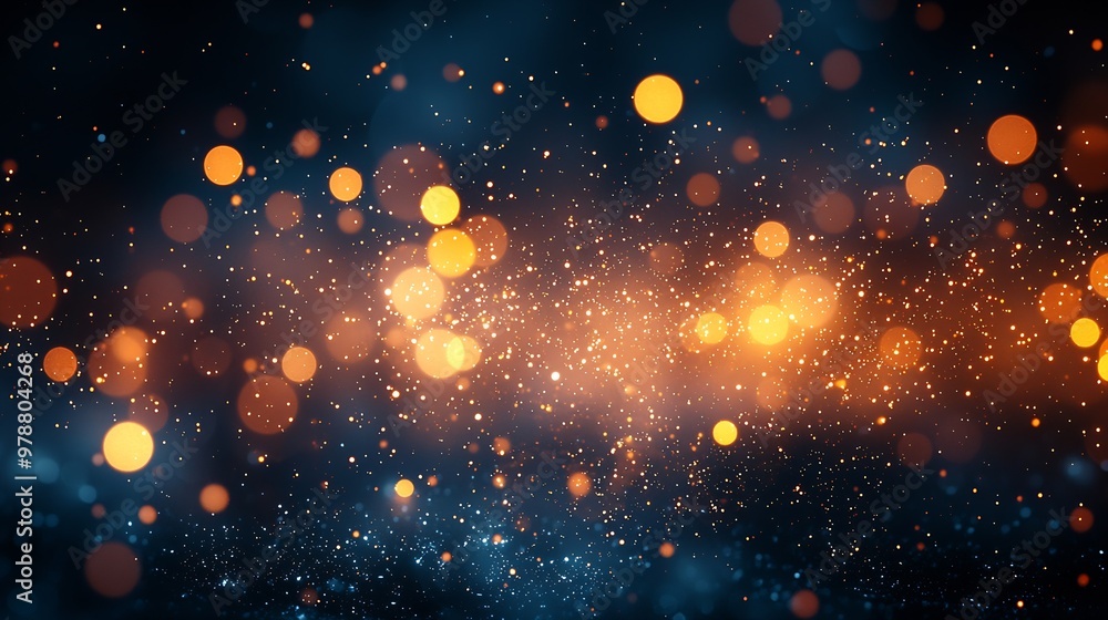 Fototapete Abstract Nature Unfocused Background Bokeh Texture : Generative AI