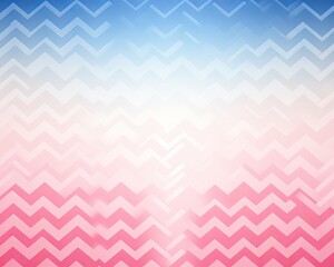 Colorful zigzag pattern background with gradient blue to pink hues creating a soft visual effect
