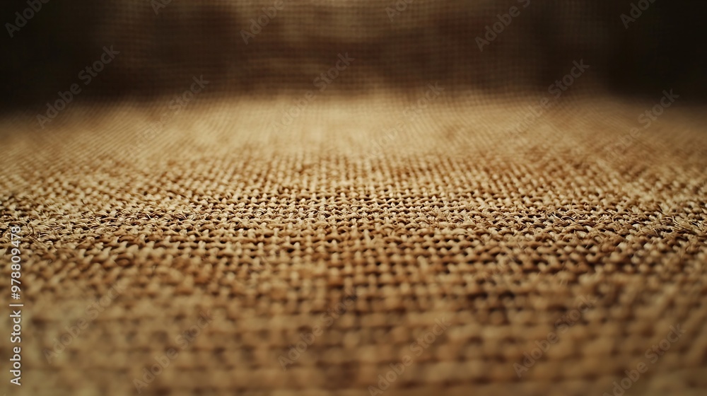 Poster beige canvas texture background : generative ai