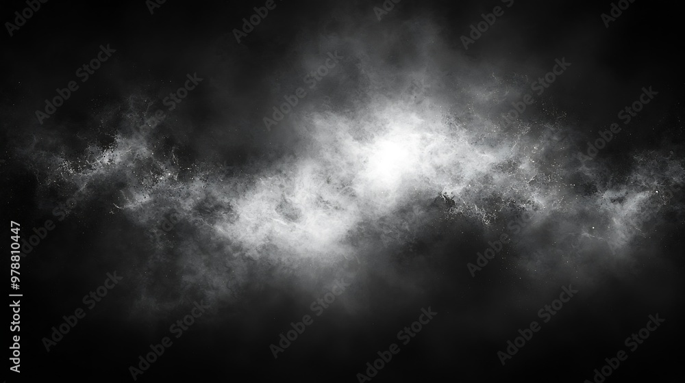 Aufkleber grungy black gradient background : generative ai