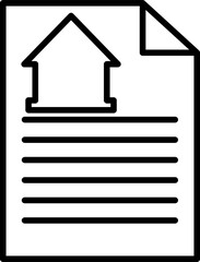 Property Management Line Icon