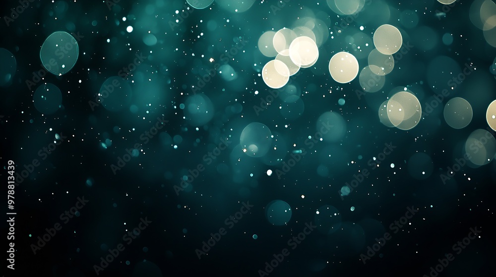 Poster abstract dark background : generative ai