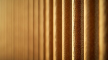 Fototapeta premium Gray Corrugated Cardboard Background Craft Paper Texture Carton Recycle Paper : Generative AI