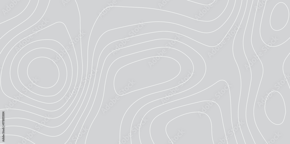 Poster abstract design with seamless pattern with lines topographic map. geographic mountain relief. the gr