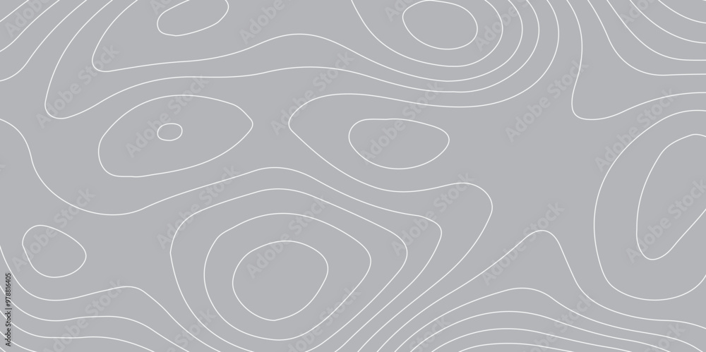 Aufkleber abstract design with seamless pattern with lines topographic map. geographic mountain relief. the bl