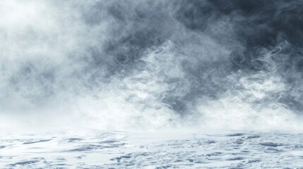 Snow Blowing in a Winter Storm