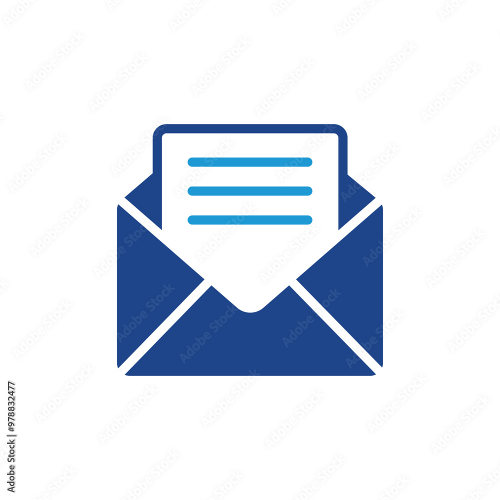 Canvas Prints mail icon email sign vector