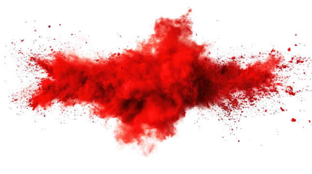 Red ink splatters and splashes create a vibrant, love-themed background with a heart motif, perfect for Valentine’s Day or holiday art