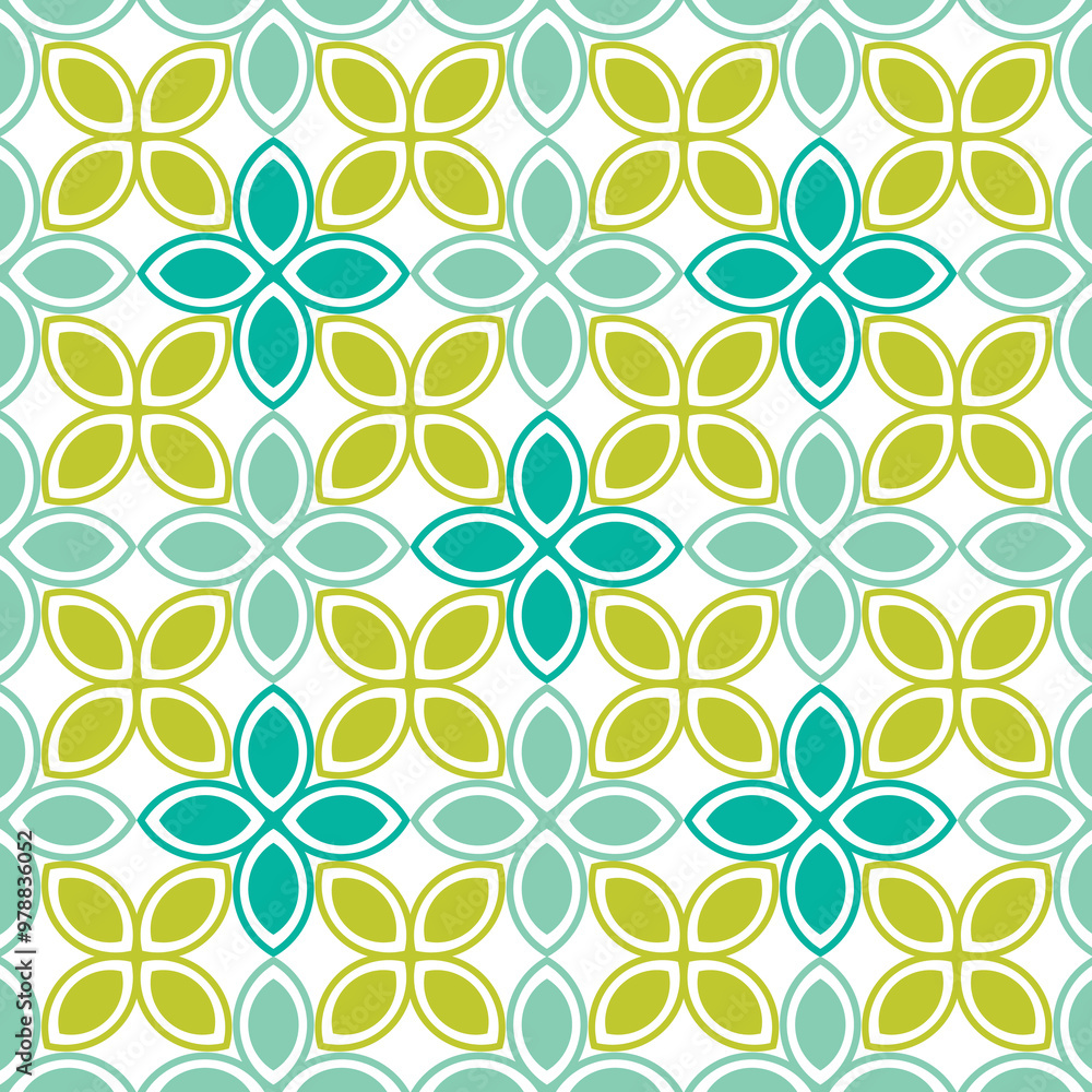 Poster abstract seamless pattern design.