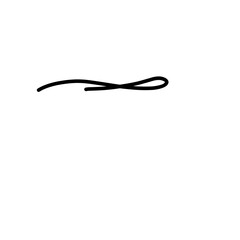 Squiggle Brush Scribble Underline