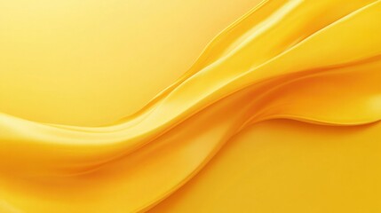 A smooth, vivid yellow background with a slight gradient from left to right, creating a soft flow.