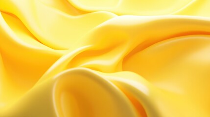 Obraz premium A vibrant yellow background with a soft gradient from the center, adding depth to the smooth surface.
