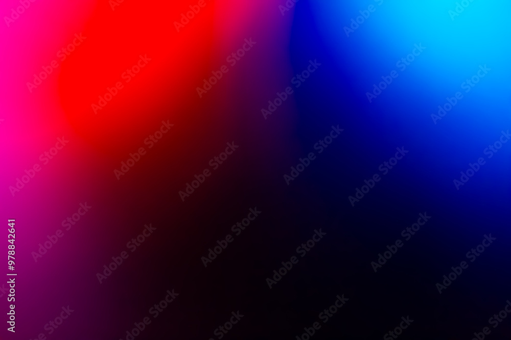 Poster abstract soft red and blue gradient background