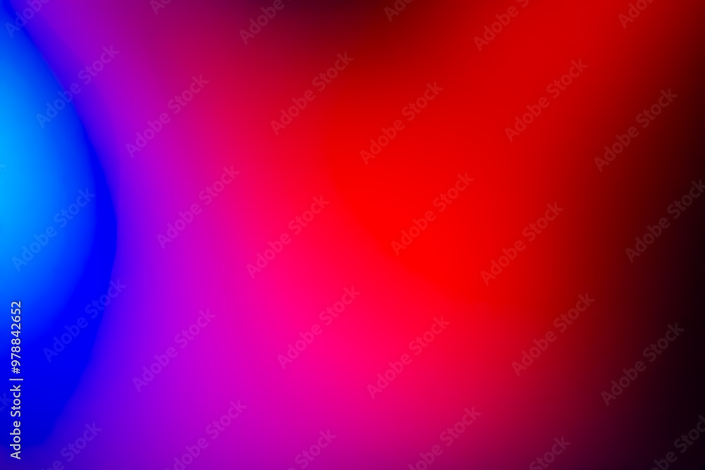 Poster abstract soft red and blue gradient background