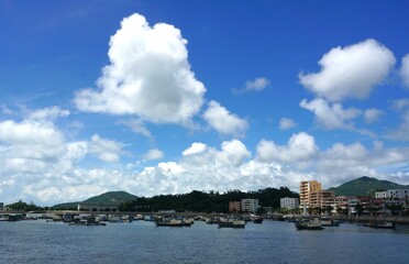 Obraz premium view of shangchuan island