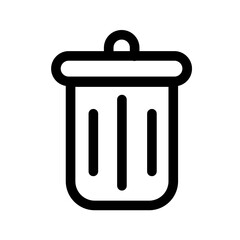 trash box icon design