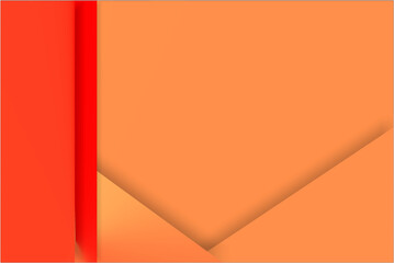 red and orange two-tone background