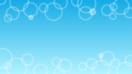 ほわほわ、ふわふわ、きらきらの光の輪や泡のグラデーションのベクター背景イラスト