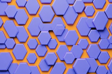 Obraz premium Hand-Drawn Doodle Abstract Organic Shape. Beautiful simple AI generated image