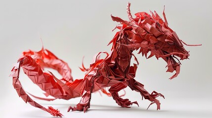 Japanese oragami creature