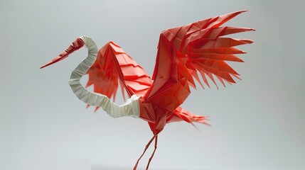 Japanese oragami creature