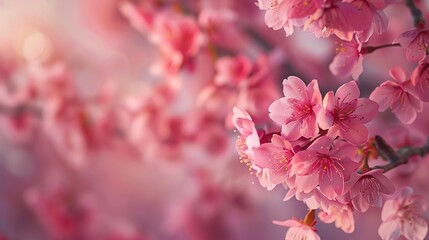 Obraz premium Japanese cherry blossom wallpaper