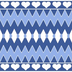 seamless pattern with shapes