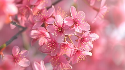 Obraz premium Japanese cherry blossom wallpaper