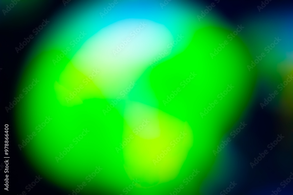 Poster abstract green color gradient background with soft color transitions