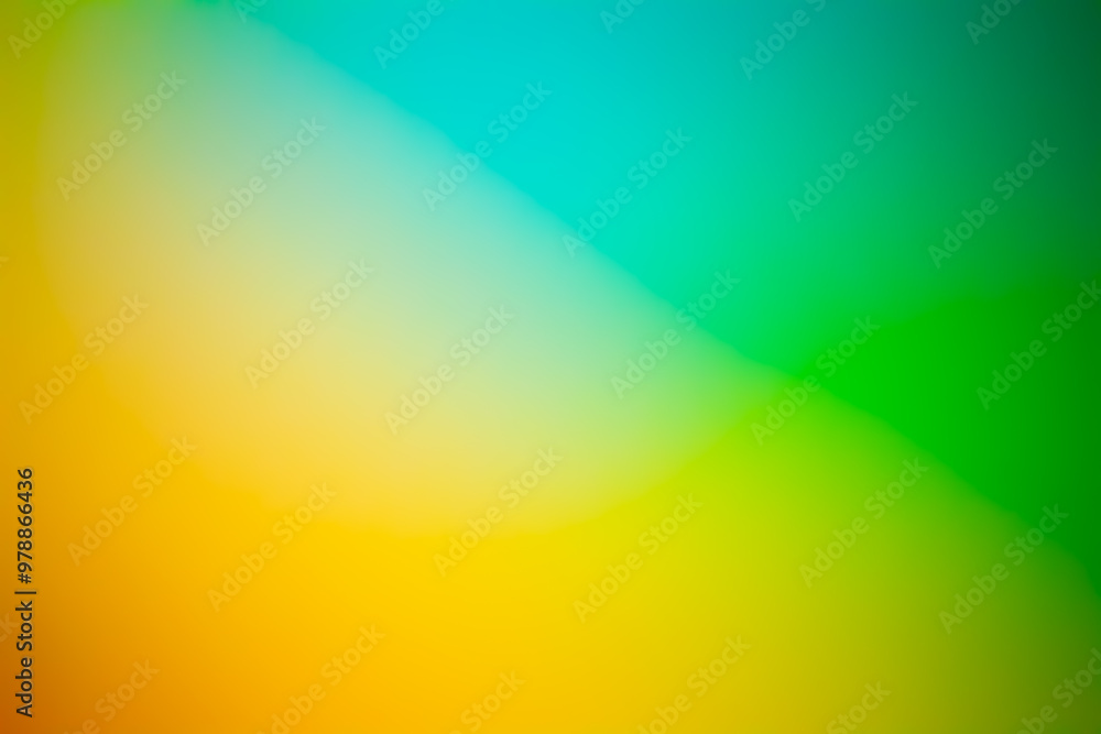 Poster abstract green color gradient background with soft color transitions