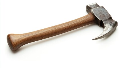 Vintage Claw Hammer with Wooden Handle
