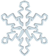 Fototapeta premium Snowflake 