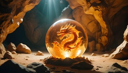 Dragon in the cave