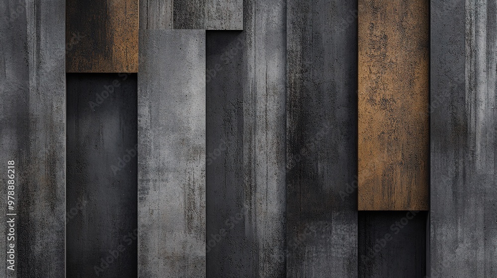 Aufkleber a seamless texture backdrop with minimalist elements in a modern design