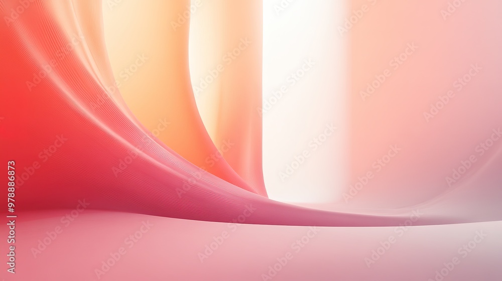 Poster a simple, textured backdrop with soft gradients and a smooth, minimalist design