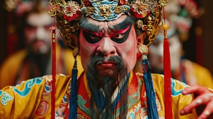 Fototapeta premium Chinese opera performance