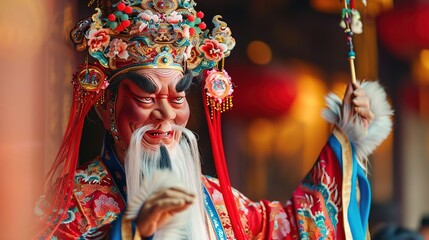 Obraz premium Chinese opera performance
