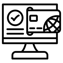 Payment Gateway Icon For Design Element