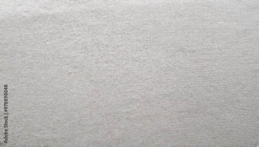 Aufkleber seamless close-up of textured white linen fabric with horizontal weave pattern, showcasing minimalis