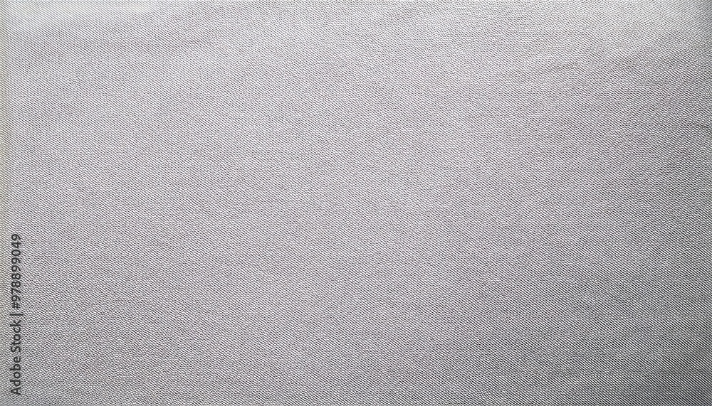 Poster Seamless Close-Up of Textured White Linen Fabric with Horizontal Weave Pattern, Showcasing Minimalist, Natural Fibers in Soft Light for Background or Design Use