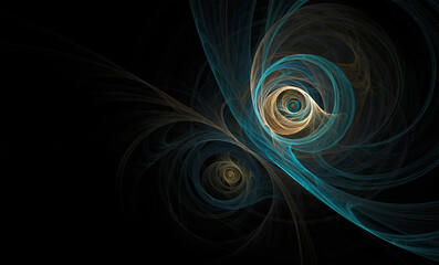Computer generated fractal artwork, abstract background