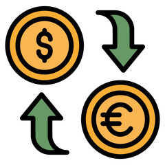 Exchange Icon For Design Element